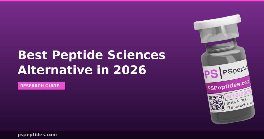 Best Peptide Sciences Alternative in 2026 | PSPeptides