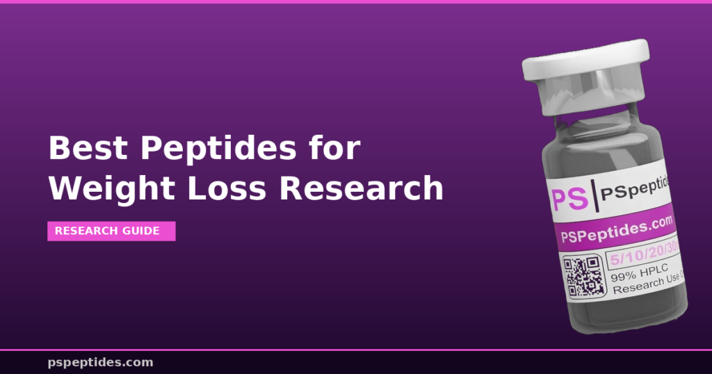 Best Peptides for Weight Loss Research | PSPeptides