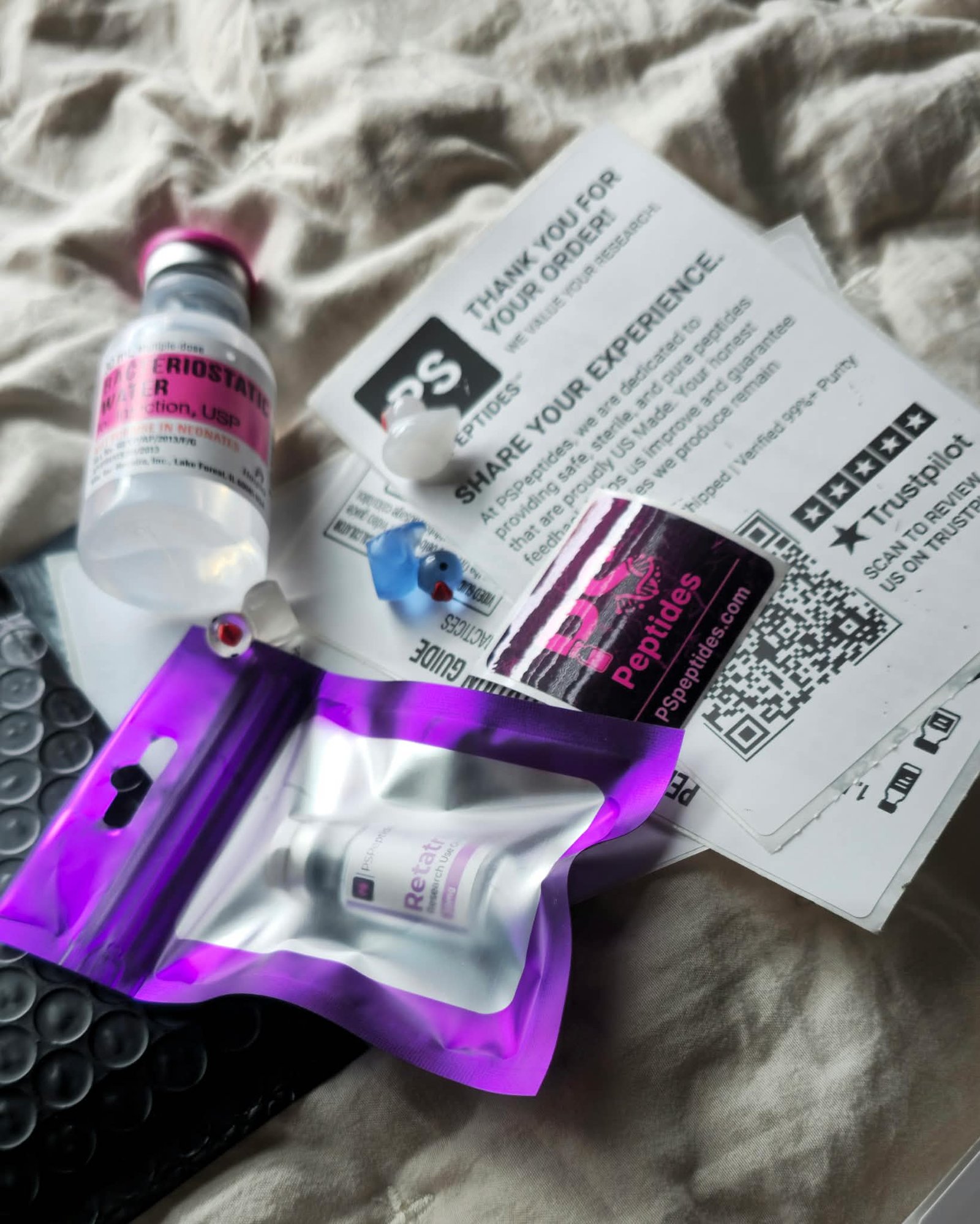 PSPeptides product in the wild