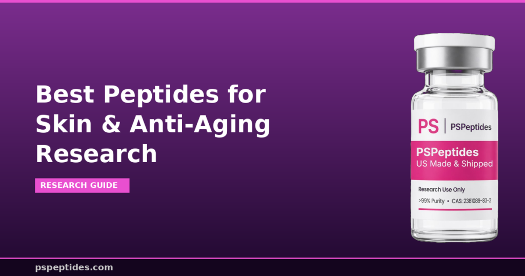 Best Peptides for Skin and Anti-Aging Research | PSPeptides