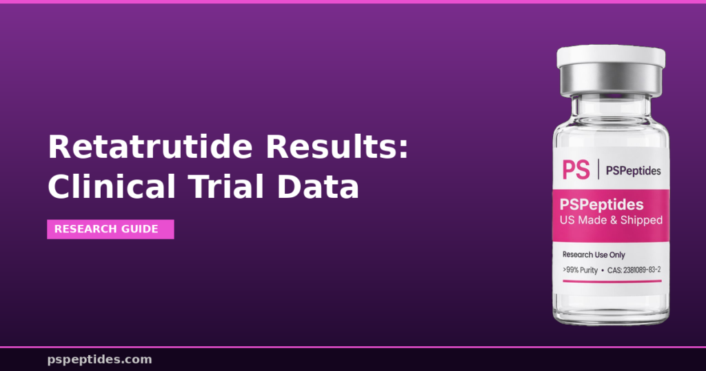 Retatrutide Clinical Trial Results | PSPeptides