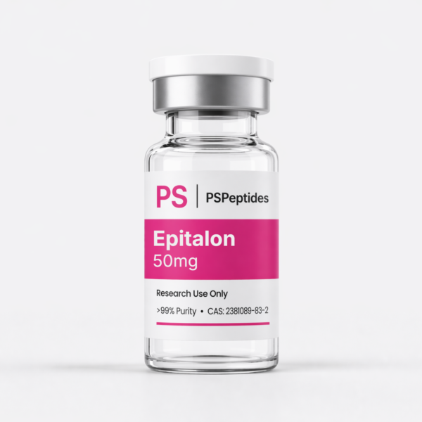 buy Epitalon tetrapeptide lyophilized vial PSPeptides research