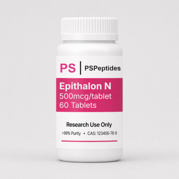 buy epithalon n tablets 500mcg oral PSPeptides research