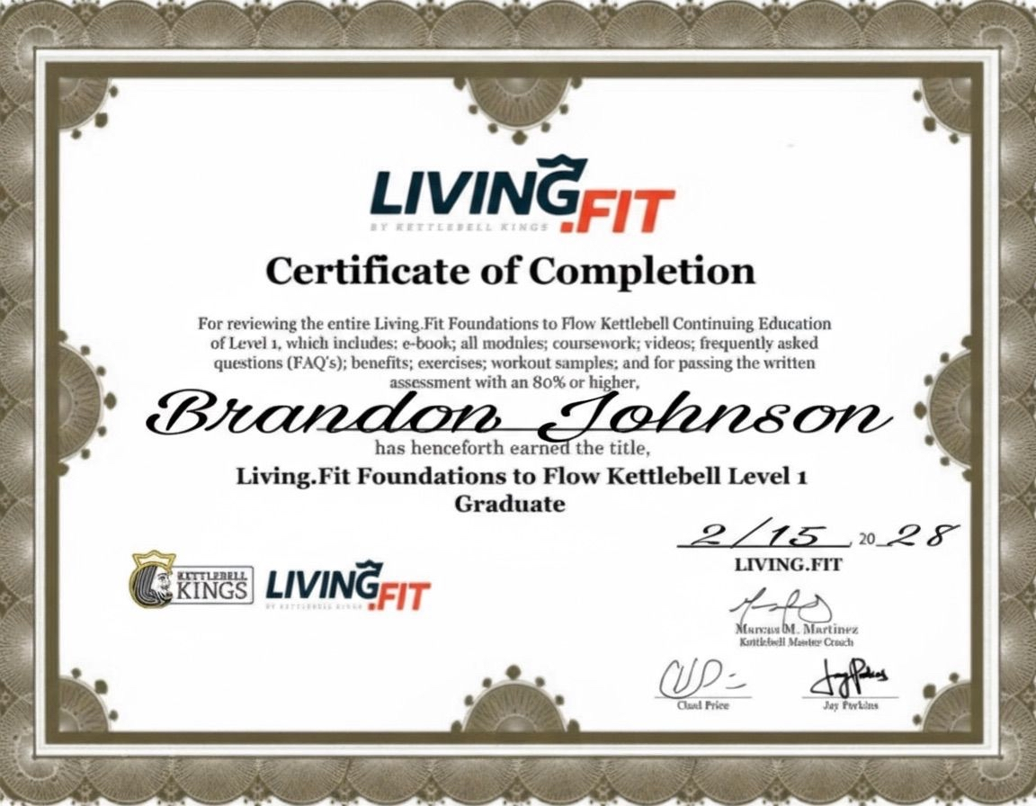 Living.Fit Kettlebell Level 1