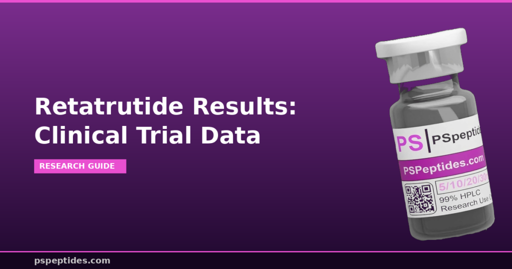 Retatrutide Clinical Trial Results | PSPeptides