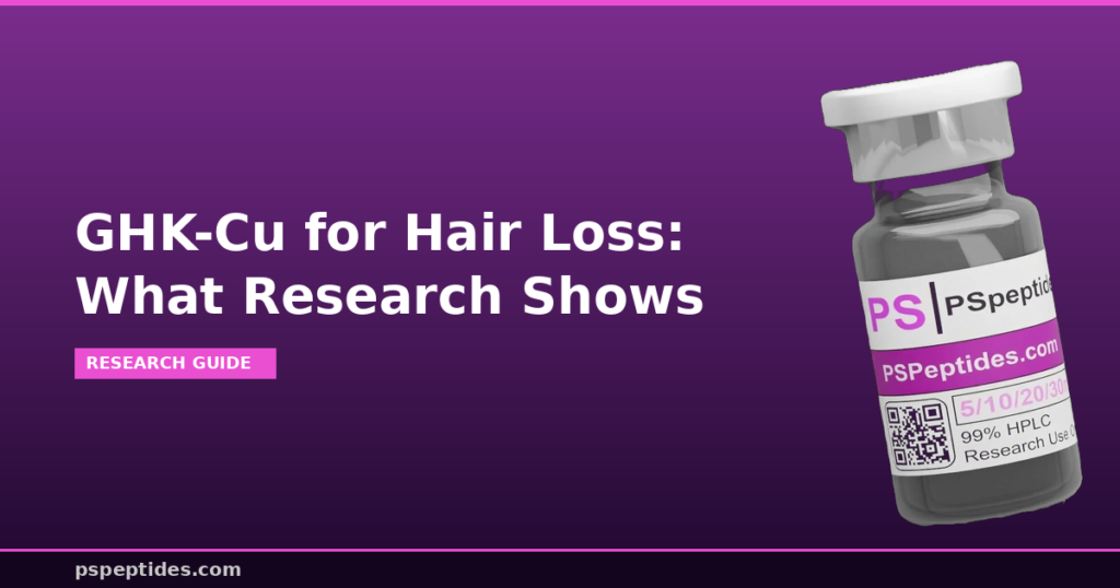 GHK-Cu Hair Loss Research | PSPeptides