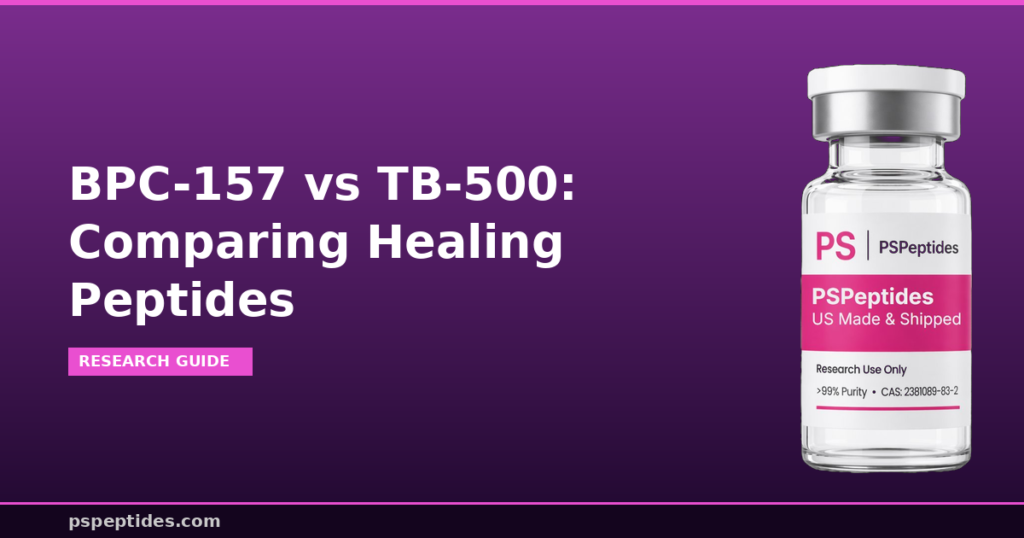BPC-157 vs TB-500 Comparison