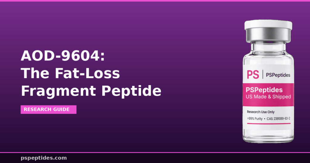 AOD-9604 Fat-Loss Fragment Peptide Research