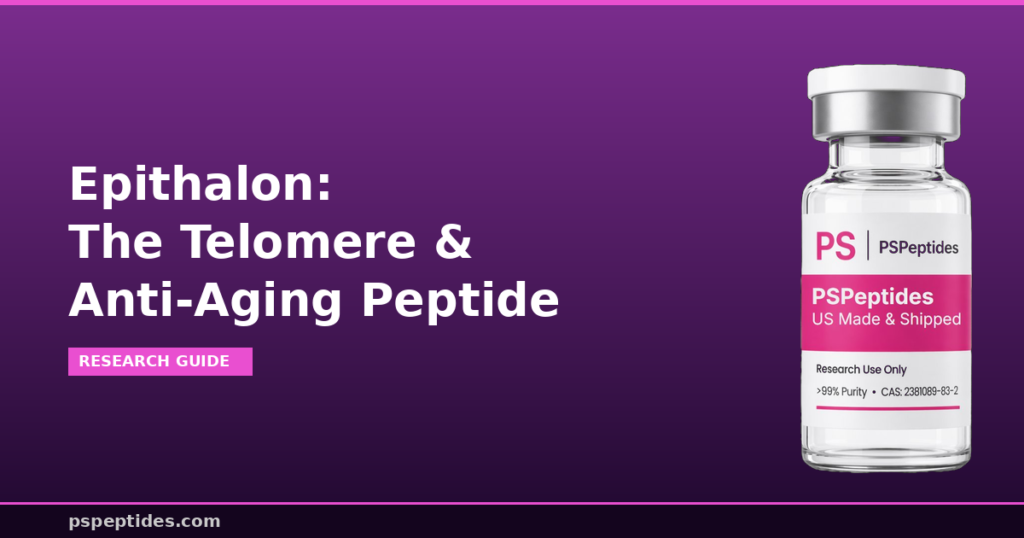 Epithalon Telomere Anti-Aging Peptide Research