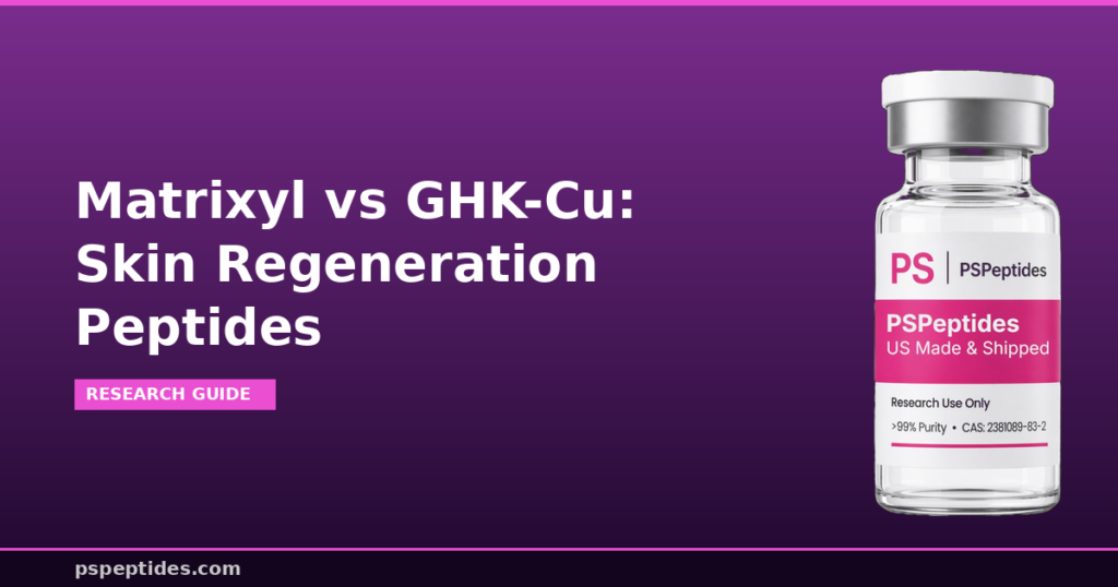 Matrixyl vs GHK-Cu Skin Peptide Comparison
