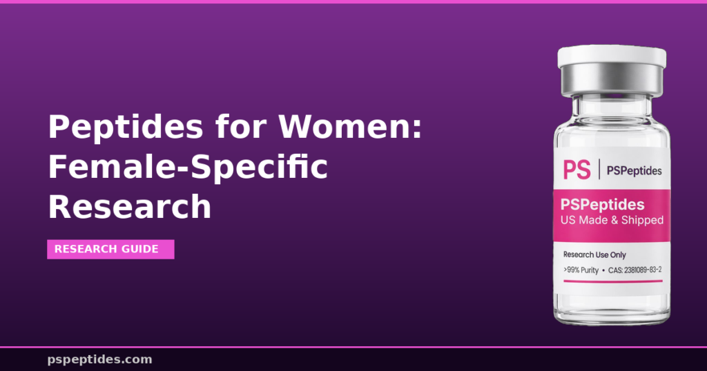 Peptides for Women Female-Specific Research