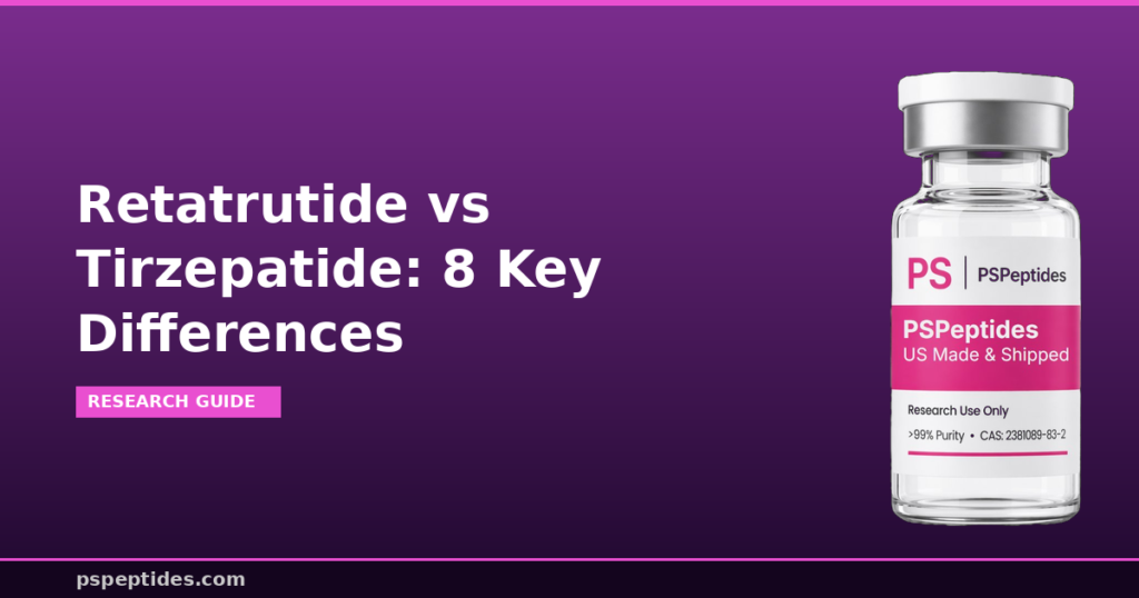 Retatrutide vs Tirzepatide Comparison