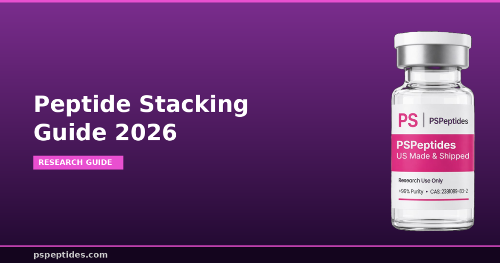 Peptide Stacking Guide 2026