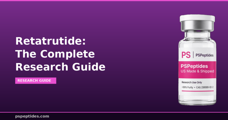 Retatrutide Guide: Triple Agonist Research 2026