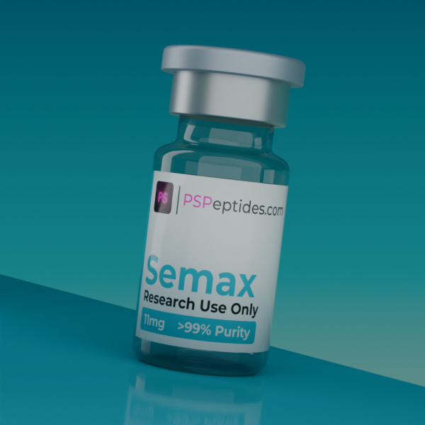 Semax research peptide vial PSPeptides 99% purity