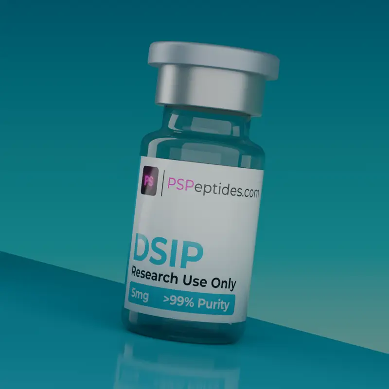 buy DSIP 5mg research peptide vial PSPeptides 99% purity