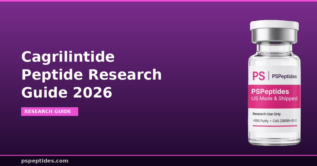 Cagrilintide Peptide Research Guide 2026