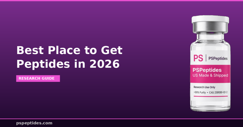 Best Place to Get Peptides 2026