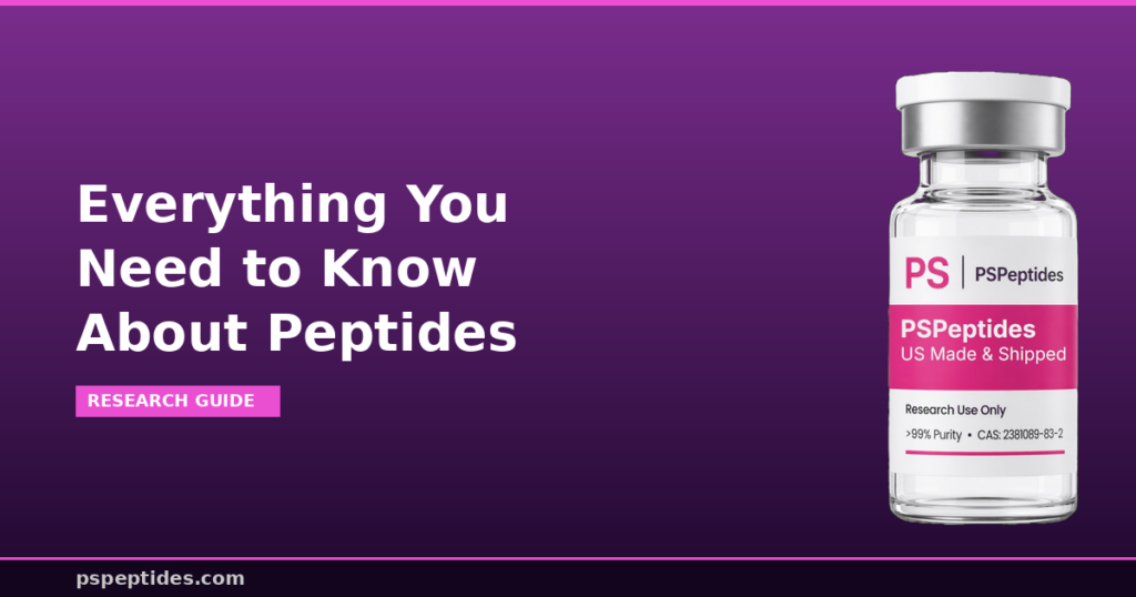 Everything You Need to Know About Peptides 2026