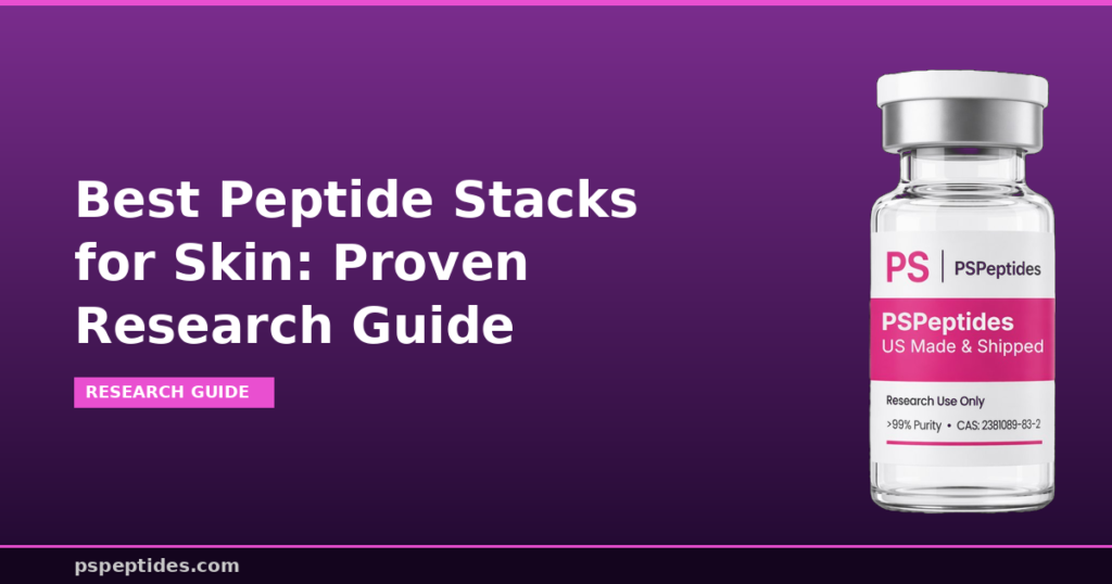 Best Peptide Stacks for Skin Research Guide
