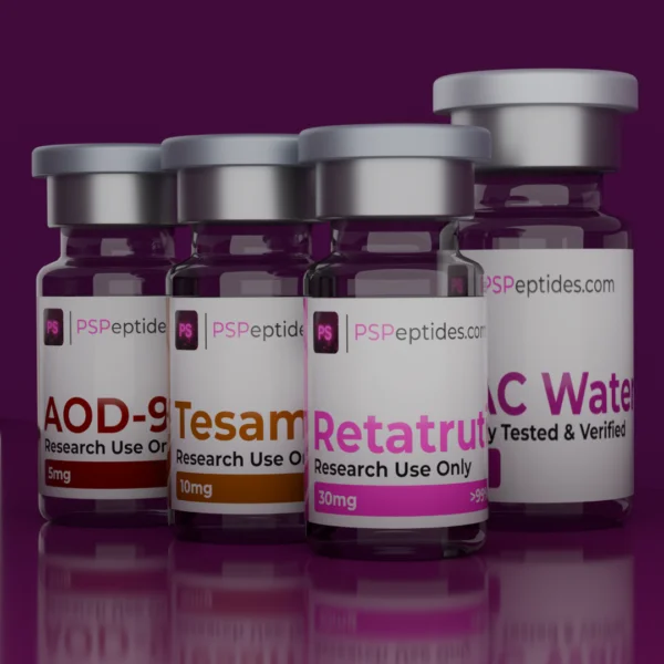 buy Shred Express Bundle AOD-9604 Tesamorelin Retatrutide research peptides PSPeptides
