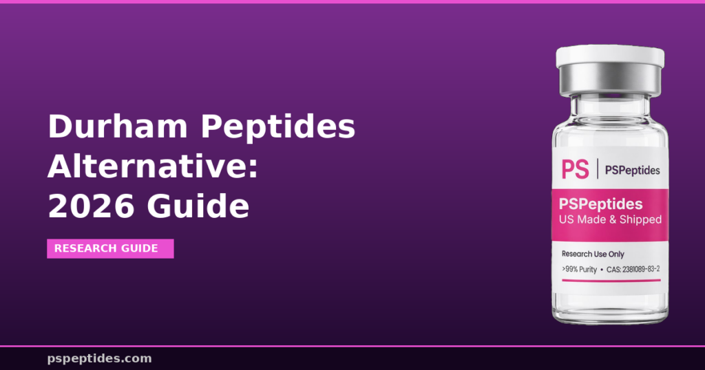 Durham Peptides Alternative 2026 Guide