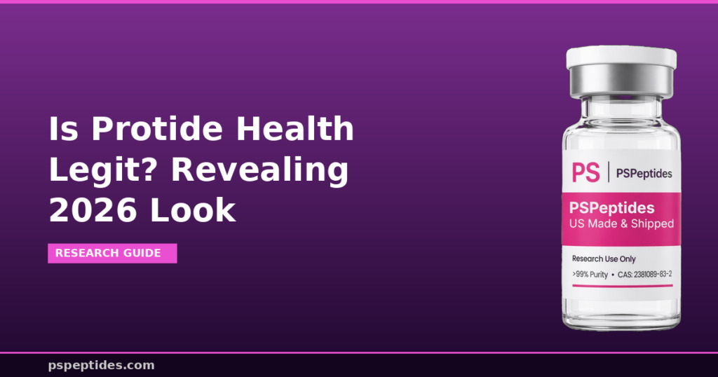 Is Protide Health Legit Revealing 2026 Look