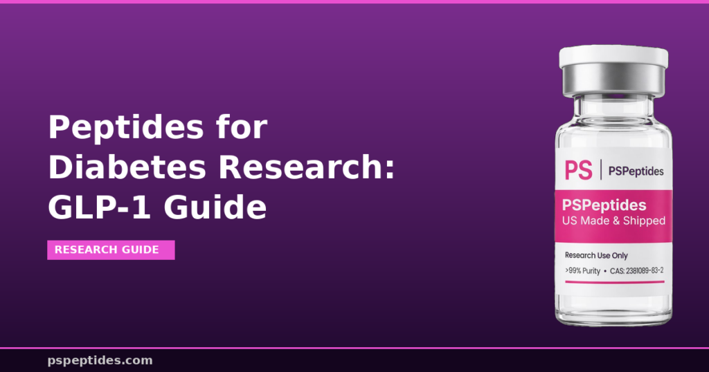 Peptides for Diabetes Research GLP-1 Guide