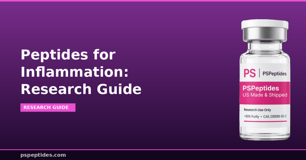 Peptides for Inflammation Research Guide