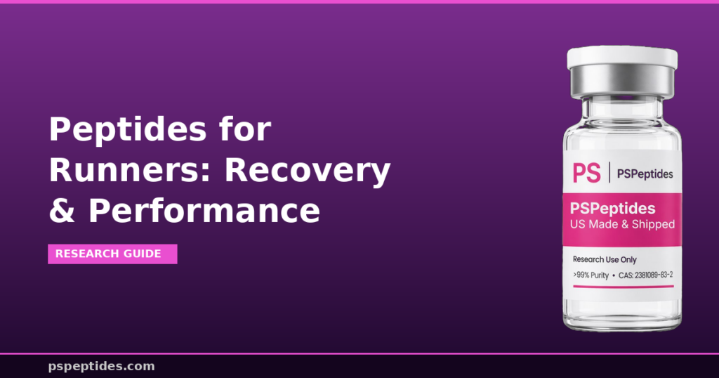 Peptides for Runners Recovery and Performance