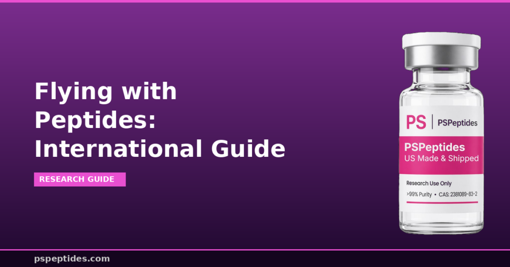 Flying with Peptides International Guide