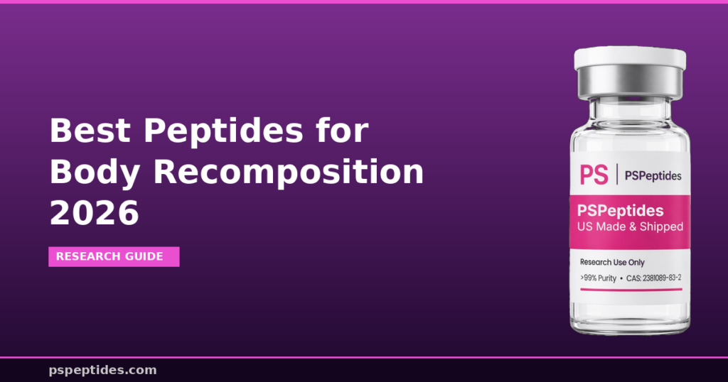 Best Peptides for Body Recomposition 2026
